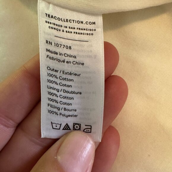 NWT Tea Collection Rainbow Print Sleep Sack, Wearable Blanket, Newborn - Picture 5 of 6